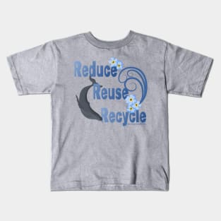 Whale Reduce reuse recycle Kids T-Shirt
